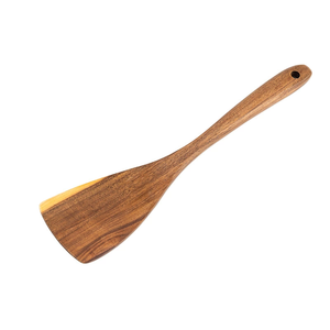 Set da cucina in legno di Acacia con manico lungo in Teak, piccole pentole di alta qualità per friggitrice - Product Image 2