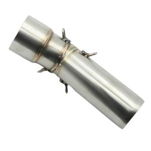 Tuyau de liaison intermédiaire pour silencieux d'échappement moto 51 mm pour BMW F 650 GS 08-12, F 700 GS 13-17, <span class=keywords><strong>F800GS</strong></span> 08-17, F 800 GS ADV 13-17 - Product Image 3