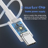 Cable cargador USB C a USB C tipo C Cables PVC 1M 2M PD 5A Cable de carga rápida para Samsung Galaxy S25 Ultra/S25/S24/S23/S22 PC