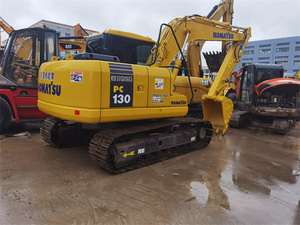 Excavateurs d'occasion Komatsu série PC130-7 120 120-2/3/5/6 12 tonnes Composant d'origine Bulldozers de marque japonaise Stock de vente disponible - Product Image 4
