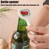 Ensemble de gadgets de cuisine 6 pièces avec lames en acier inoxydable et couteau à fruits, couteau à melon, ouvre-bouteille, éplucheur de fruits à melon