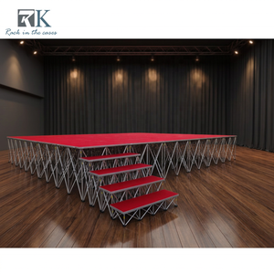 Performance <b>Stage</b> Red Carpet <b>Platform</b> Detachable <b>Stage</b> Display Sale - Product Image 2