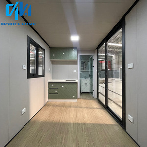 Hoàn Thành Trailer <span class=keywords><strong>container</strong></span> đúc sẵn tích hợp nhà trên bánh xe để bán prefab xách tay sống nhà casas prefabricadas - Product Image 3