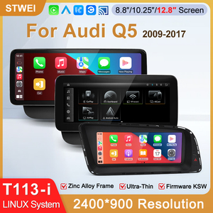 STWEI 2026 New Linux System 8.8 10.25 12.8inch For Audi Q5 Wireless CarPlay Auto Car Video Players Bluetooth <b>Wired</b> - Product Image 2