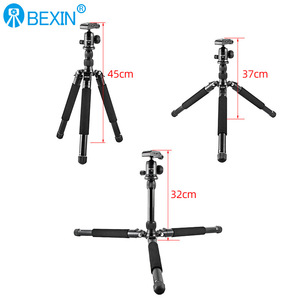 Mini Trípode de Aluminio Bexin de 32 cm Plegado y 45 cm Extensible para Fotografía con Cámara Digital - Product Image 1