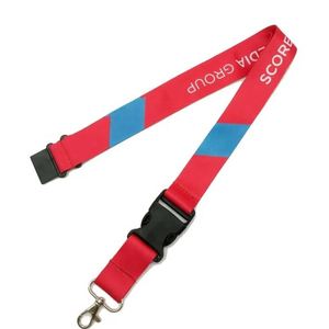 BSBH High Quality Custom <b>Polyester</b> <b>Lanyard</b> Metal End Tips Adjustable Slide Hook Included for Professional Use Corporate Events - Product Image 3