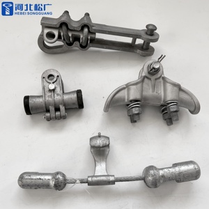 Hochwertige Optische Kabelzubehörteile: Vorgeformte Abspannklemmen, Spannklemmen, Aufhängeklemmen & PG-Klemmen - Product Image 1