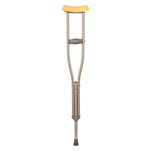 Stainless Steel <b>Underarm</b> <b>Crutches</b> 9 Level Adjustable For Fracture Rehabilitation Walking Aid - Product Image 1