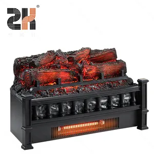 Living Room Indoor Decor 20 Inch Realistic Flame Ember Bed Electronic Fireplaces Electric Fireplace Log