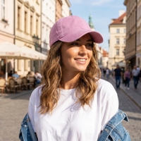 Casquette de baseball en jean de coton délavé vintage avec logo brodé personnalisé, style Dad Hat, vierge, vente en gros