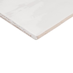 Piastrella Kea Bianca 13x13 Cm Lucida con Bordi Irregolari per Pareti e Pavimenti - Product Image 2