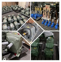 Réducteur de vitesse de boîte de vitesses à vis sans fin WPA WPO WPS WPX de qualité supérieure largement utilisé pour bétonnière