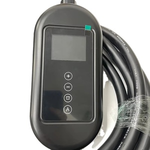 16A 32A รุ่นพร้อมขั้วต่อ EV 3พินเครื่องชาร์จในรถยนต์ระดับ2 7kw ชาร์จ nacs EV ที่ชาร์จเทสลา