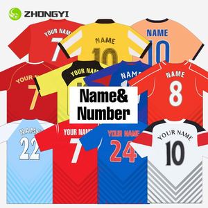 Camisetas de Fútbol al por Mayor OEM, Clásicas, Retro, Vintage, Cortas, Estampadas, de Alta Calidad, Personalizadas con Logotipo, para Verano - Product Image 1