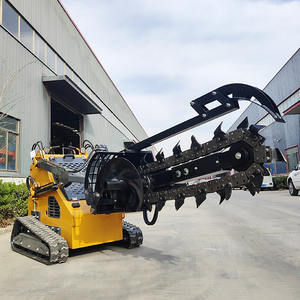 معدات آلات البناء الهندسية شوكة صغيرة بعجلات تتبع الانزلاق توجيه أجزاء الرافعة 500 كجم شوكة للحفارة - Product Image 2