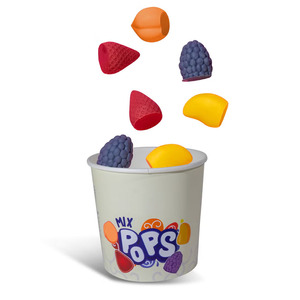 Nhà Máy OEM Đồ Ăn Nhẹ Kỳ Lạ Khác Nhau Mini Trái Cây Hương Vị Pops Trái Cây Hình Dạng Ice Cream Xô - Product Image 6