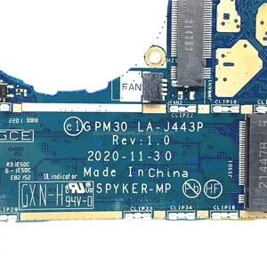 NUEVA Placa Base Original para Portátil <span class=keywords><strong>HP</strong></span> EliteBook X360 1030 G8 1040 G8 LA-J443P I5-1135G7 <span class=keywords><strong>I7</strong></span>-<span class=keywords><strong>1165G7</strong></span> <span class=keywords><strong>I7</strong></span>-1185G7 16GB 32GB 100% Probada - Product Image 3