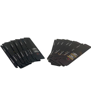 Custom black colour gold foil logo foldable empty long chocolate box