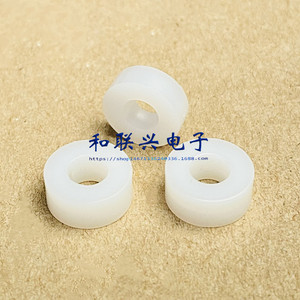 Anneau isolant en plastique 12x3mm blanc pour pièces et accessoires d'instruments - Product Image 1