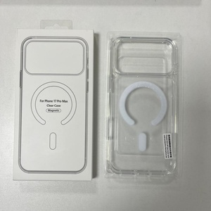 Funda Magnética Transparente de TPU + Acrílico, Estilo Oficial, al Mejor <span class=keywords><strong>Precio</strong></span>, para iPhone 11, 17, 15 Pro Max, <span class=keywords><strong>Samsung</strong></span> S26 Plus, S25 Ultra - Product Image 4
