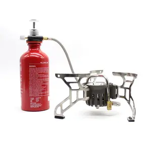 Powerful Outdoor Multifunction Furnace Camping Gasoline Propane Gas oil Stove For Cooking Picnic Hiking