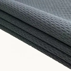 Quick Dry 100% Polyester Bird Eye Sweatshirt Solid Jersey Mesh Sports Fabric