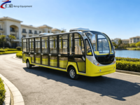 Vehículo Eléctrico Cerrado de Alto Rendimiento para Turismo, con Interior de Lujo, para Transporte de Pasajeros en Hoteles Cinco Estrellas