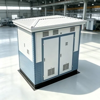 Poste de distribution préfabriqué extérieur YBW-12 10kV 400V triphasé pour projets de distribution d'énergie à grande échelle