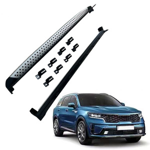Caliente <span class=keywords><strong>4x4</strong></span> accesorios coche paso lateral barra estribo para <span class=keywords><strong>Kia</strong></span> <span class=keywords><strong>Sorento</strong></span> 2020 2021 <span class=keywords><strong>2022</strong></span> 2023 2024 - Product Image 1
