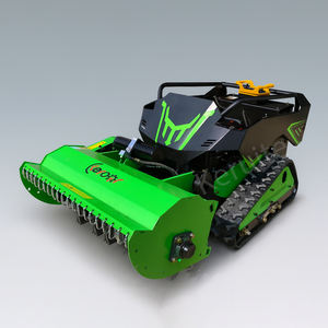 Mesin Pemotong Rumput Beroda Rantai Bensin Diesel Terlaris dengan Remote Control dan 36 Mata Pisau Y untuk Rumput Tinggi dan Duri - Product Image 3