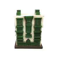 Édifice historique islamique bibelots décoratifs Statue de maison arabe Sculpture de bâtiment de style moyen-orient pour Souvenir de voyage