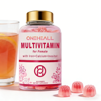 Gommes multivitaminées sans sucre de haute qualité pour les femmes Supplément multivitamines-aliments de santé Vegan Gummy