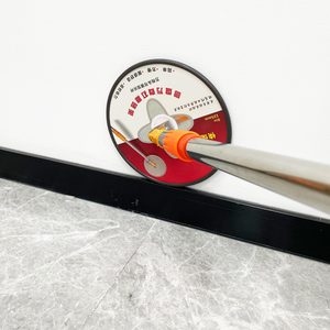 1 bloc de ponçage rotatif rond de 9 pouces avec 30 feuilles de papier abrasif jaune de 9 pouces à fixation auto-agrippante pour le ponçage des murs et des plafonds - Product Image 4