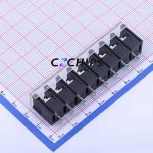 KF38S-8.25-8P Barrier Terminal Block Through hole Component (THT),P=8.25mm Connector With Cover Plate 8.25mm 1x8P Straight Pin - Product Image 2