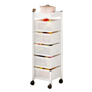 Metal Rotating <b>Storage</b> Rack, Square Rotating <b>Basket</b> with 360° Wheels, Fruit <b>Vegetable</b> Shelf, Rotatable <b>Basket</b> for Kitchen - Product Image 1