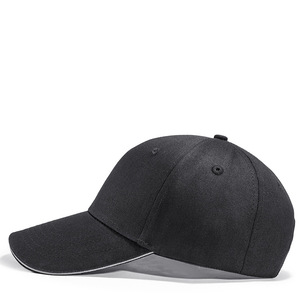 Hot Bán 100% Bông 6 Tấm Đường Ống Phản Quang Độ Tương Phản Bánh Sandwich Bill Biểu Tượng Tùy Chỉnh Golf Mũ Thể Thao Mũ Bóng Chày Mũ - Product Image 6