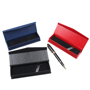 Custom Logo Ballpoint Pen Promotion Gift Set Cardboard Kraft UV-Protected Gift Box Metal Gel Pens Chocolate <strong>Flowers</strong> <strong>Pencil</strong> <strong>Cases</strong> - Product Image 1