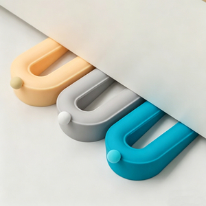 Fermaporta in Silicone a Forma di Ciambella, Antiscivolo e Antiurto, per Protezione Porte di Camera da Letto, Bagno e Cucina - Product Image 2