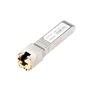 批发UTP收发器10g铜SFP + 收发器RJ45 30m