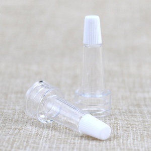 Chất lượng cao dày nhựa nhỏ giọt tip sừng tip bột đông khô nhỏ giọt tip 5ml 10ml penicillin chai sừng ống nhỏ giọt - Product Image 2
