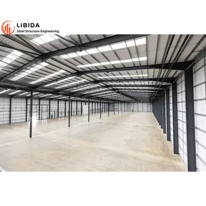 Customized Prefab Workshop Industrial Building Steel Building Design Architectural Warehouse Prices Modular Steel Structures