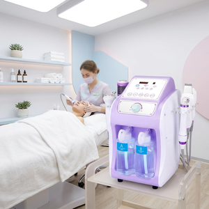 Appareil de gestion de la peau à microbulles hydro-oxygène, nettoyage des pores par aspiration, lifting BIO à microcourant, marteau chaud-froid apaisant - Product Image 1