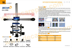 Nuevo dispositivo de calibración ADAS de diseño y alineación de ruedas Alineación de máquina dos en uno con cámara de 5,0 megapíxeles - Product Image 3