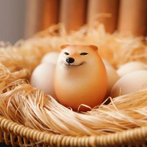 <b>Egg</b> Saver Dog <b>Egg</b> Shiba Inu Cartoon Plastic Stress Relief Toy For <b>Egg</b> <b>Storage</b> - Product Image 2