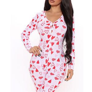 2021 tute da notte da donna Sexy in <span class=keywords><strong>pizzo</strong></span> San Valentino <span class=keywords><strong>tutina</strong></span> da notte a manica lunga <span class=keywords><strong>tutina</strong></span> da donna - Product Image 5