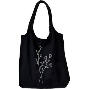 Bolsa de Lona Personalizada, Estética, para Compras, con Bolsa de Supermercado Reutilizable para Uso Diario, Ecológica - Product Image 3