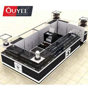 Tienda óptica al por menor Diseño interior Pantalla al por mayor Quiosco óptico personalizado de madera - Product Image 3