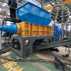 Factory Quality Double Shredder Blade for Rubber <b>Tire</b> Garden Waste Plastic Light Metal Shredding <b>Machine</b> - Product Image 1