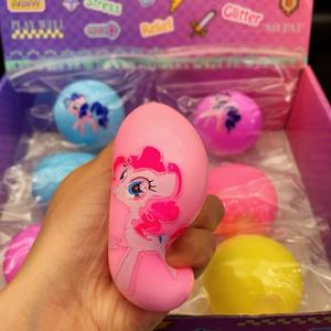 HAPU Ballon anti-stress en forme de petit cheval de dessin animé, jouet à presser en farine douce, 6 cm, pour enfants de 2 à 14 ans, vente chaude - Product Image 4