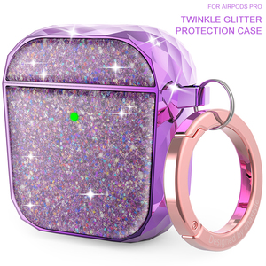 Offre Spéciale housse de protection brillante pour écouteurs, nouveau TPU pailleté électroplaqué antichoc pour <span class=keywords><strong>Airpods</strong></span> <span class=keywords><strong>2</strong></span> - Product Image 4